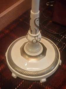lot 19 image: Brilliant Art Deco Vintage Floor Lamp - Colonial Premier Co.