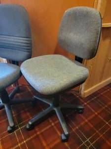 lot 64 image: Rugged Office Chair Pair