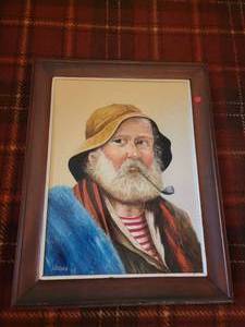 lot 7 image: Salt Fisherman Original from S. Olsen