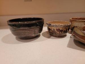 lot 12 image: Primitive Earthenware Group A
