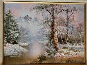 lot 57 image: FPP. Scott  Winter Landscape
