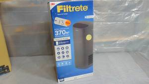 lot 13 image: Filtrete - 370 Sq. Ft. True HEPA Air Purifier - Black ModelFAP-T03BA-G2SKU6472746