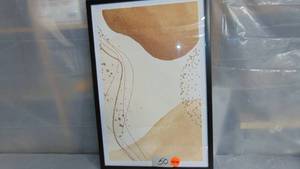 lot 50 image: Wandering Imagination by Marmont Hill Framed Abstract Art Print 36 in. x 24 in. Model # ABMODW10BFPFL36 UPC Code # 618056450733