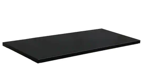 lot 46 image: Husky 2-Pack Steel Shelf Set in Black (47 in. W x 15 in. D) for Ready-to-Assemble 48 in. Freestanding Garage Cabinet Model # G4800PS-US UPC Code # 6930849600236