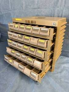 Metro Starsys Cassette Cart Insert Sorter Drawers Set