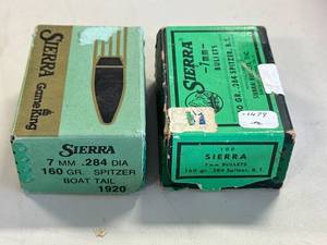 lot 10 image: 200ea 7mm 160 Grain Bullets