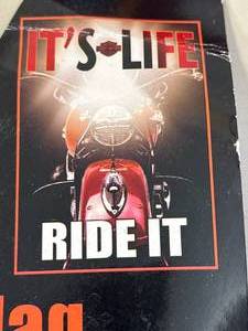 lot 46 image: New Harley Davidson Flag