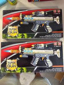 lot 47 image: Lot of 2 Toy Guns