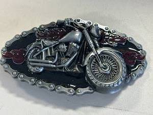 lot 90 image: Motorcycle Belt Buckle (lightweight)