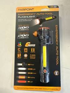 lot 99 image: New Emergency Auto Tool Flashlight