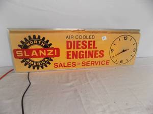 lot 21 image: Lit Sign - Air Cooler Diesel Engines