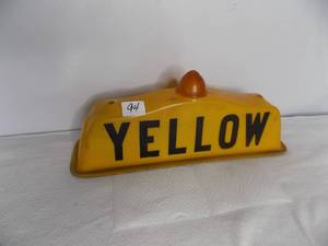 lot 94 image: Yellow Taxi Topper