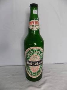 lot 119 image: Large Plastic Heineken Bottle