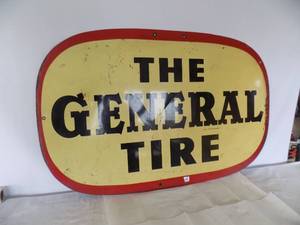 lot 155 image: Tin Sign The General Tire