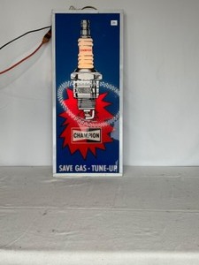 lot 30 image: Lit Sign Champion Plug