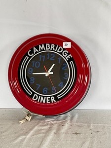 lot 50 image: 14 Cambridge Diner Clock