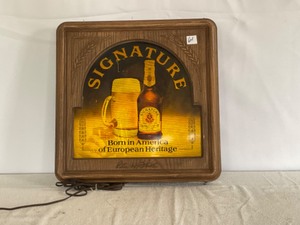 lot 61 image: Lit Sign Signature Expansion Dissolving