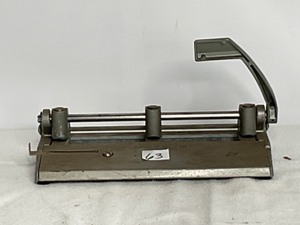 lot 63 image: Vintage 3 Hole Punch