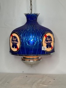 lot 72 image: Pabst Blue Ribbon Hanging Light