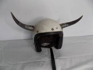 lot 167 image: Helmet with horns