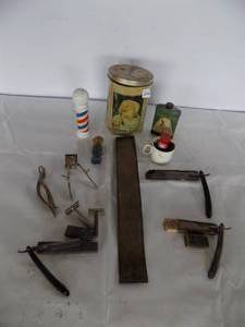 lot 216 image: Vintage Shaving Equipment