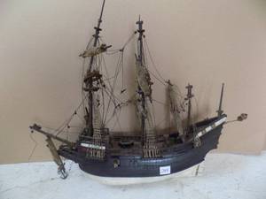 lot 239 image: Wooden Sailing Ship