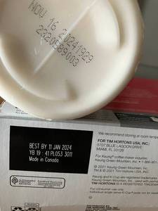 Tim Hortons K-Cups and Coffeemate