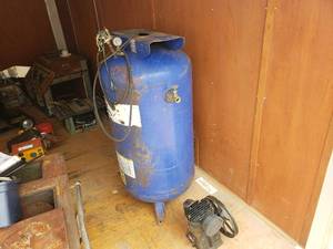 Air Compressor Tank and Compressor