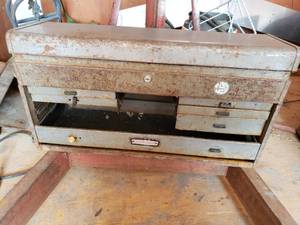 Old Metal Tool Box