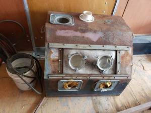 Old Sand Blasting Cabinet