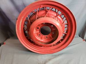 Possibly Kelsey-Hays Bent Spoke Model A Rim