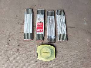 Carpenters Rulers and Tape Measure