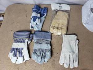 5 Pair of Work Gloves