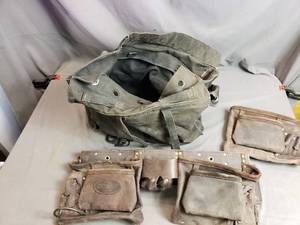 Canvas Bag and Tool Belt