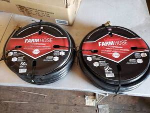 Lot of 2 50 Gilmour 58 Farm Hose