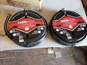 Lot of 2 50 Gilmour 58 Farm Hose