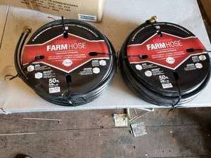 Lot of 2 50 Gilmour 58 Farm Hose