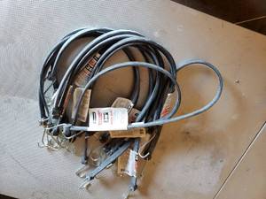 Lot of 12 36 Rubber Tiedowns