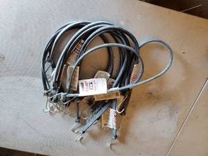 Lot of 12 36 Rubber Tiedowns