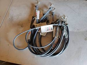 Lot of 12 36 Rubber Tiedowns