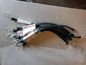 Lot of 12 24 Rubber Tiedowns