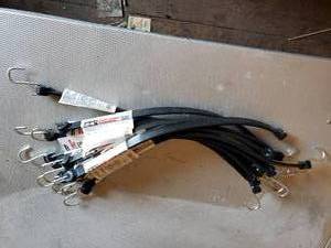 Lot of 12 24 Rubber Tiedowns