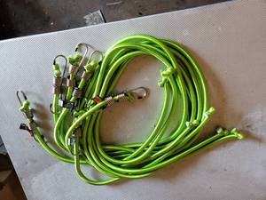 Lot of 6 12 x 72 Bungee Cords