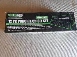 12 Piece Punch and Chisel Set