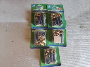 Lot of 5 Packages of #4 Grommet Repair Kits