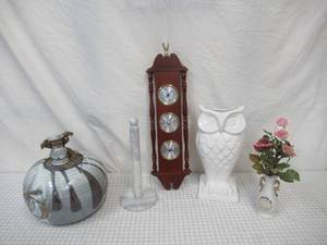 lot 93 image: Lot of Home Decor Miscellanous Items.