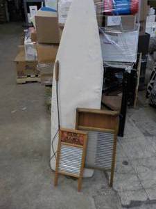 Laundry Room Antiques Ironing Board...