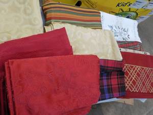 Tablecloths and runners...