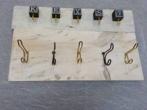 Wall Hooks and Wall Key Holder...