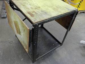 Tool Shop Cart with Drop Down Side ...